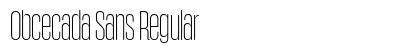 Obcecada Sans Regular preview