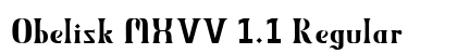 Obelisk MXVV 1.1 Regular preview