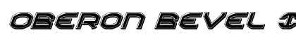 Oberon Bevel Italic Italic preview