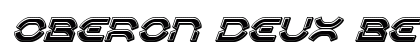Oberon Deux Bevel Italic Italic preview