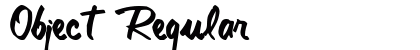 Object Regular preview