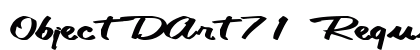 ObjectDArt71 Regular Preview