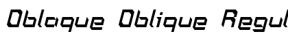Oblaque Oblique Regular preview