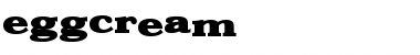 EggCream Font