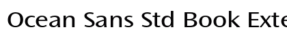 Ocean Sans Std Book Extended Preview