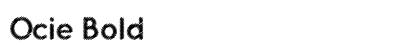 Ocie Bold preview