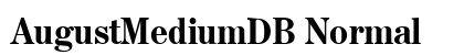 AugustMediumDB Normal