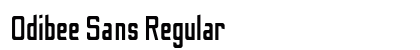 Odibee Sans Regular preview