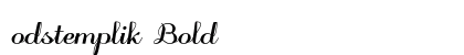 odstemplik Bold preview