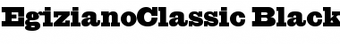 EgizianoClassic Font