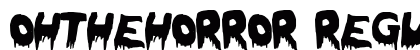 OhTheHorror Regular preview