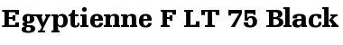 Download EgyptienneF LT Black Font