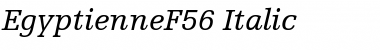 EgyptienneF56 Font