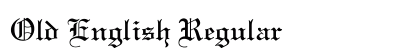 Old English Regular preview