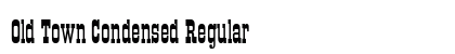 Old Town Condensed Regular preview