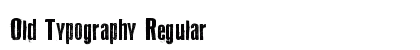 Old Typography Regular preview