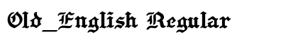 Old_English Regular preview