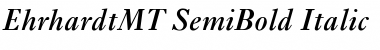 Download EhrhardtMT-SemiBold Font