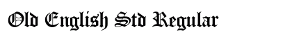 Old English Std Regular preview