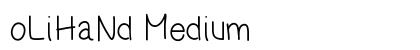 oLiHaNd Medium preview