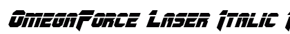 OmegaForce Laser Italic Italic preview