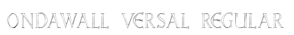 Ondawall Versal Regular preview