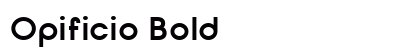 Opificio Bold Preview