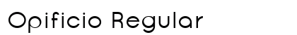 Opificio Regular Preview
