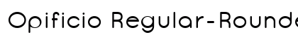 Opificio Regular-Rounded Preview