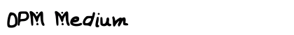 OPM Medium preview