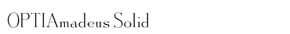 OPTIAmadeus Solid Preview