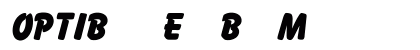 OPTIBalloonExtraBold Medium preview