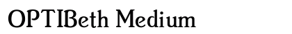 OPTIBeth Medium preview