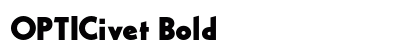 OPTICivet Bold Preview