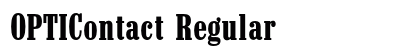 OPTIContact Regular preview