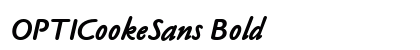 OPTICookeSans Bold preview
