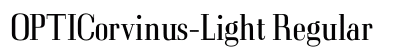 OPTICorvinus-Light Regular preview