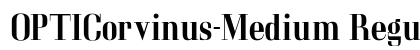 OPTICorvinus-Medium Regular preview