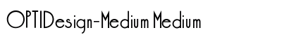OPTIDesign-Medium Medium preview