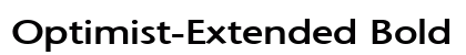 Optimist-Extended Bold preview