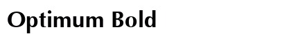 Optimum Bold preview