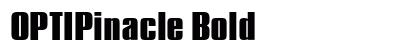 OPTIPinacle Bold preview