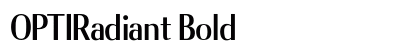 OPTIRadiant Bold preview