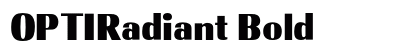 OPTIRadiant Bold preview