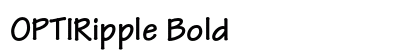 OPTIRipple Bold preview