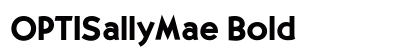 OPTISallyMae Bold preview