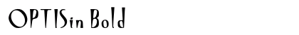 OPTISin Bold preview