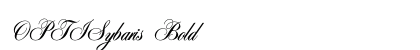 OPTISybaris Bold preview