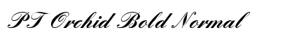 PT Orchid Bold Normal preview