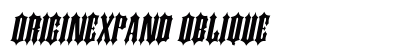 OriginExpand Oblique preview